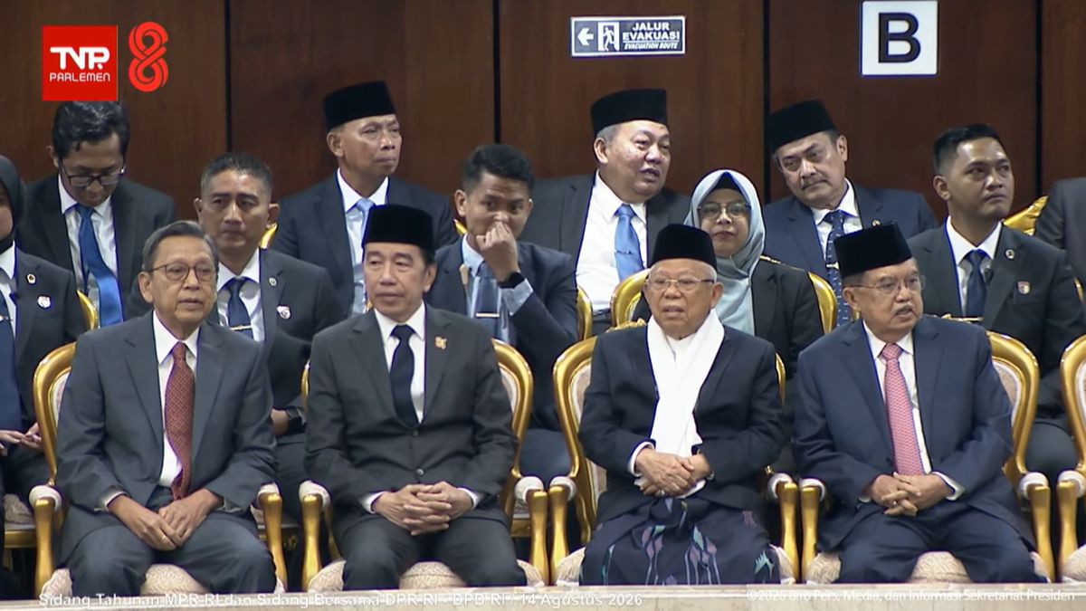 Megawati dan SBY Absen Sidang Tahunan MPR, Jokowi Hadir