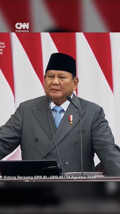 Presiden RI Prabowo Subianto, dalam Pidato Kenegaraan di Sidang Tahunan MPR, Jumat (14/8), mengungkap banyak Menteri Kabinet Merah Putih yang tumbang jatuh sakit akibat bekerja terlalu keras bagi bangsa dan negara.