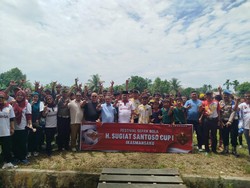 Festival Sepakbola Sugiat Santoso Cup Digelar di Langkat untuk Sambut HUT RI