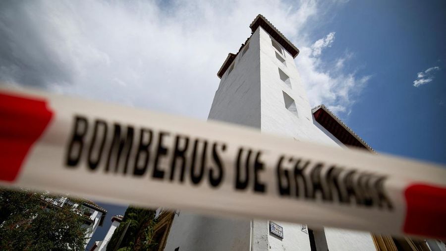 Gempa bumi berkekuatan magnitudo 5,0 mengguncang Kota Granada, Spanyol selatan, pada Sabtu awal hari, Sabtu (15/8/2026). (REUTERS/Fermin Rodriguez)