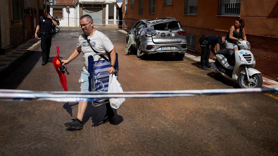 Gempa bumi berkekuatan magnitudo 5,0 mengguncang Kota Granada, Spanyol selatan, pada Sabtu awal hari, Sabtu (15/8/2026). (REUTERS/Fermin Rodriguez)