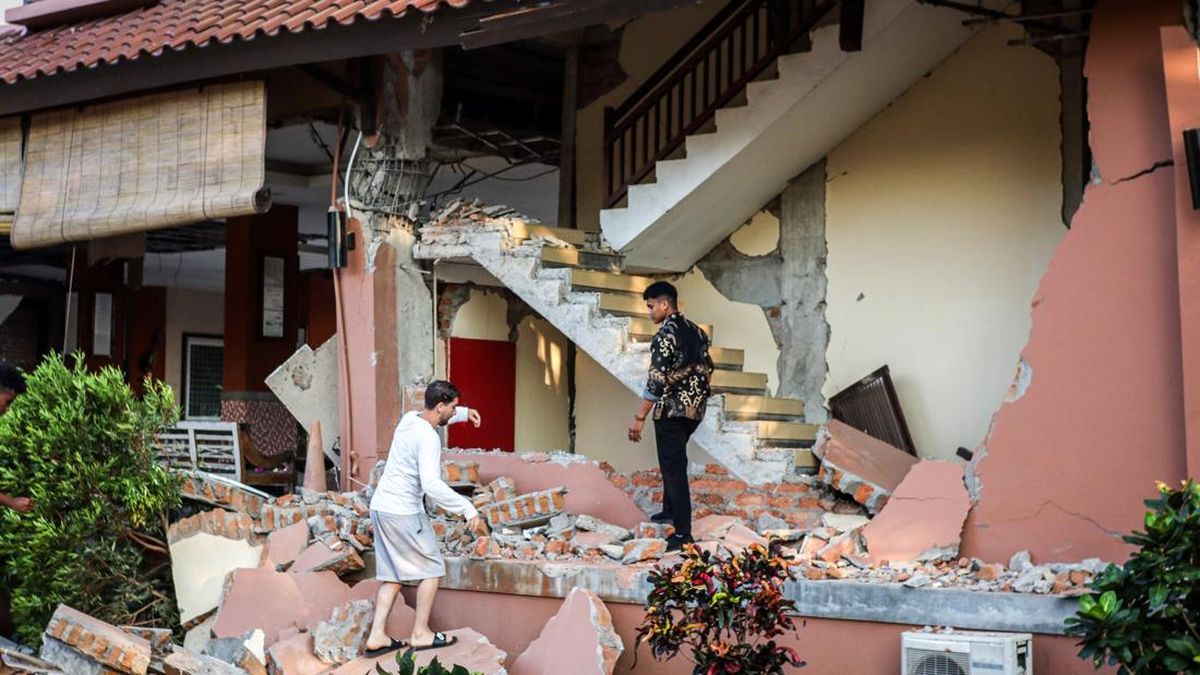 Kesaksian Turis Norwegia Selamat dari Dinding Hotel Roboh di Gempa NTT