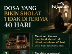 Awas Sholat Tak Diterima 40 Hari gegara Amalkan Dosa Ini