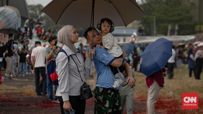 Open Base Halim, Momen Langka Latihan Atraksi Udara Menuju Monas