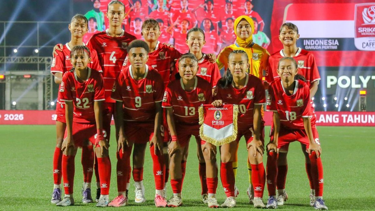 Timnas Putri U-16 Indonesia Kalahkan Arab Saudi