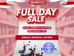 Transmart Full Day Sale Kembali Hadir, Beli Sepeda Listrik Dapat Diskon Besar