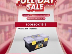 Transmart Full Day Sale, Toolbox Harga Miring Rp 87.000