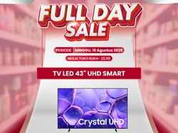 Besok Merapat ke Transmart Full Day Sale! Smart TV 43 Inch Rp 3,7 Juta