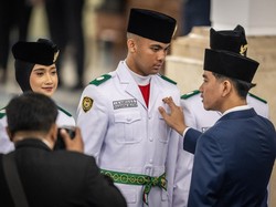 Video Gibran Kukuhkan 76 Anggota Paskibraka 2026 di Istana