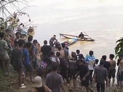 Perahu Pemancing Karam di Sungai Batanghari Tebo, 1 Orang Tewas-2 Hilang