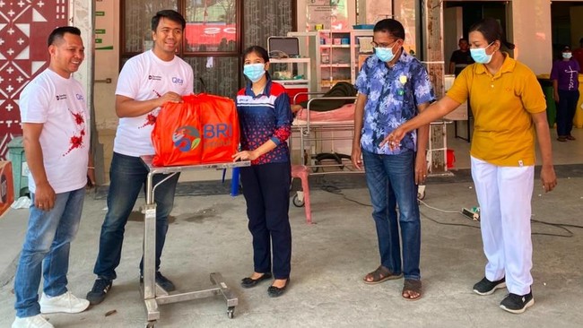 BRI Peduli Gerak Cepat Bantu Warga TerdampakGempa Bumi Flores NTT
