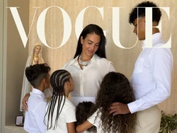 Setelah Menikah, Georgina Rodriguez Adopsi Anak-anak Cristiano Ronaldo