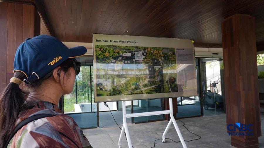 Istana Wakil Presiden di Ibu Kota Nusantara (IKN), Kalimantan Timur, untuk pertama kalinya dibuka bagi kunjungan masyarakat umum. Pembukaan tersebut dilakukan dalam momentum peringatan HUT ke-81 Kemerdekaan Republik Indonesia, Sabtu (15/8/2026). (CNB
