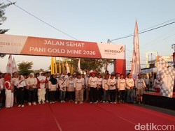 Pani Gold Mine Meriahkan HUT ke-81 RI Lewat Jalan Sehat di Pohuwato