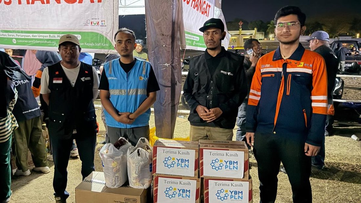 Pascagempa Flores, PLN Salurkan Bantuan Tanggap Darurat