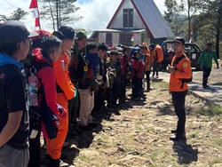 2.557 Pendaki Rayakan HUT ke-81 RI di Gunung Bawakaraeng Gowa