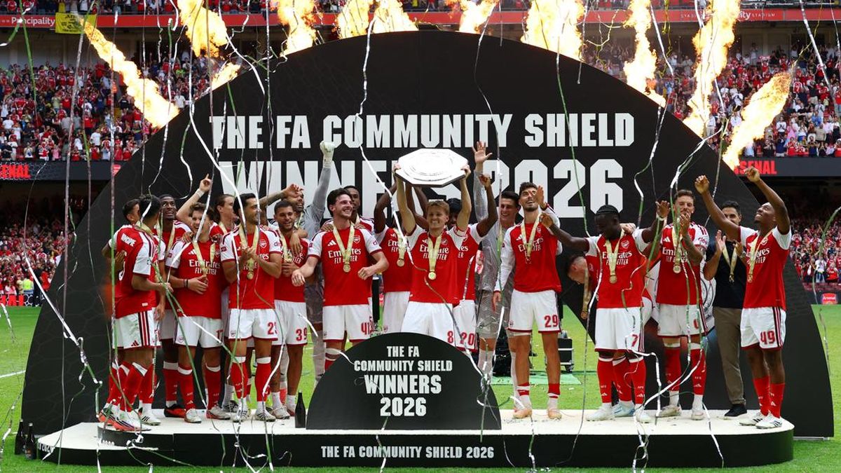 FOTO: Arsenal Juara Community Shield