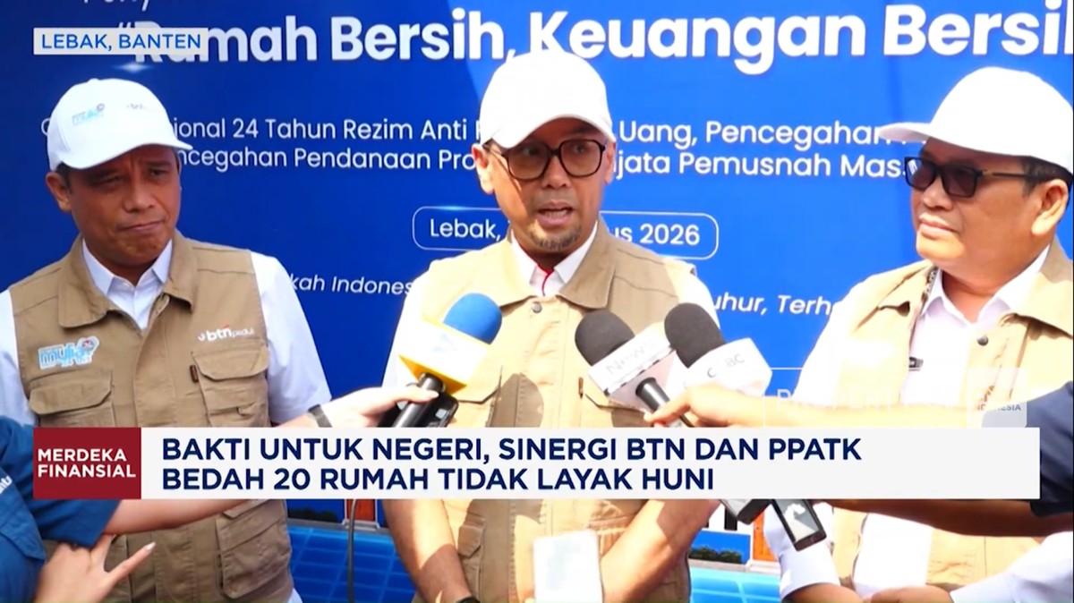 Video: Bakti Untuk Negeri, Sinergi BTN dan PPATK Bedah 20 Rumah
