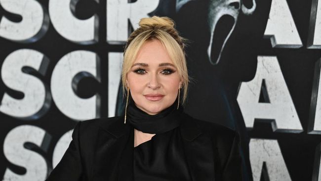 US actress Hayden Panettiere arrives for the world premiere of "Scream VI" at AMC Lincoln Square in New York City on March 6, 2023. (Photo by ANGELA WEISS / AFP)