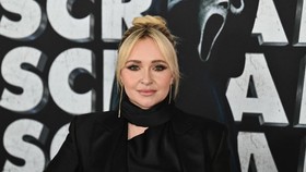 US actress Hayden Panettiere arrives for the world premiere of "Scream VI" at AMC Lincoln Square in New York City on March 6, 2023. (Photo by ANGELA WEISS / AFP)