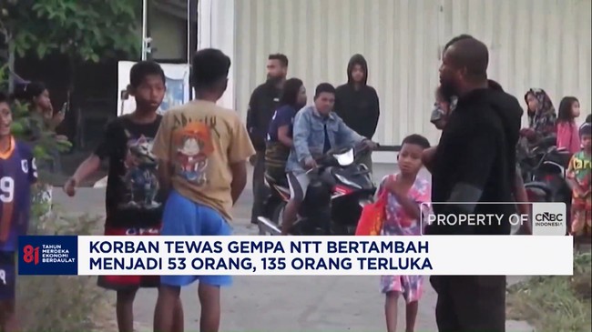 Video: Korban Tewas Gempa NTT Bertambah Menjadi 53 Orang, 135 Terluka