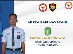 Profil Mirza Rafi Navazani, Paskibraka Sintang yang Jadi Pembentang Bendera