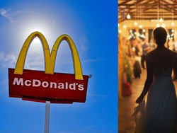 Nikah di Gerai McD Tempatnya Kerja, Wanita Ini Masih Layani Pelanggan!