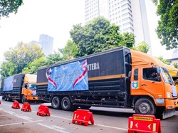 Aksi Cepat Tanggap Gempa NTT, Polda Metro Berangkatkan Bantuan Lewat Halim