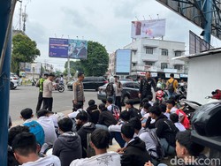 Puluhan Pelajar di Jambi Konvoi Terjaring Polisi, Motor Ditahan 2 Minggu