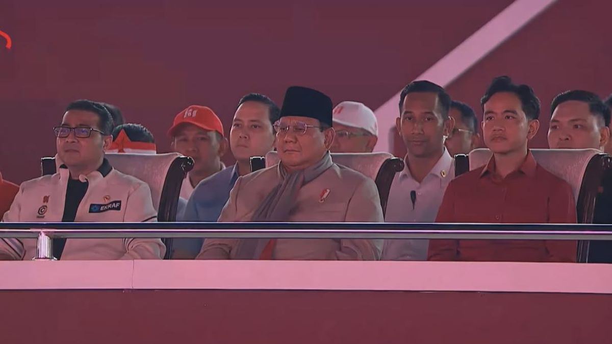 Prabowo dan Gibran Hadiri Karnaval Bersatu Nusantara di Monas