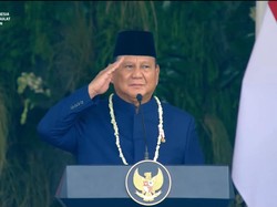 Prabowo Pimpin Upacara Detik-detik Proklamasi HUT Ke-81 RI di Istana