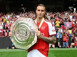 Arsenal Juara Community Shield 2026, Calafiori Pecahkan Rekor