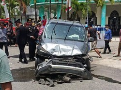 Tabrakan Beruntun di Tolitoli Usai Upacara HUT Ke-81 RI