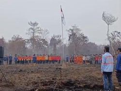 Lahan Bekas Karhutla di Kubu Raya Jadi Lokasi Upacara HUT RI