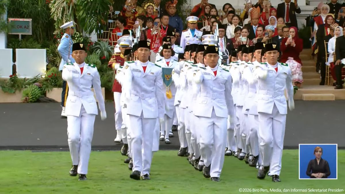 Profil Paskibraka Penurunan Bendera, Pengerek Bendera hingga Kompi