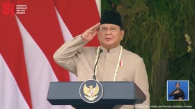 Upacara Penurunan Bendera Negara Sang Merah Putih, Istana Merdeka, 17 Agustus 2026