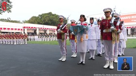 Upacara Penurunan Bendera Negara Sang Merah Putih, Istana Merdeka, 17 Agustus 2026