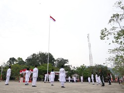 PLBN Aruk Gelar Upacara HUT RI, Tegaskan Pembangunan Kawasan Perbatasan