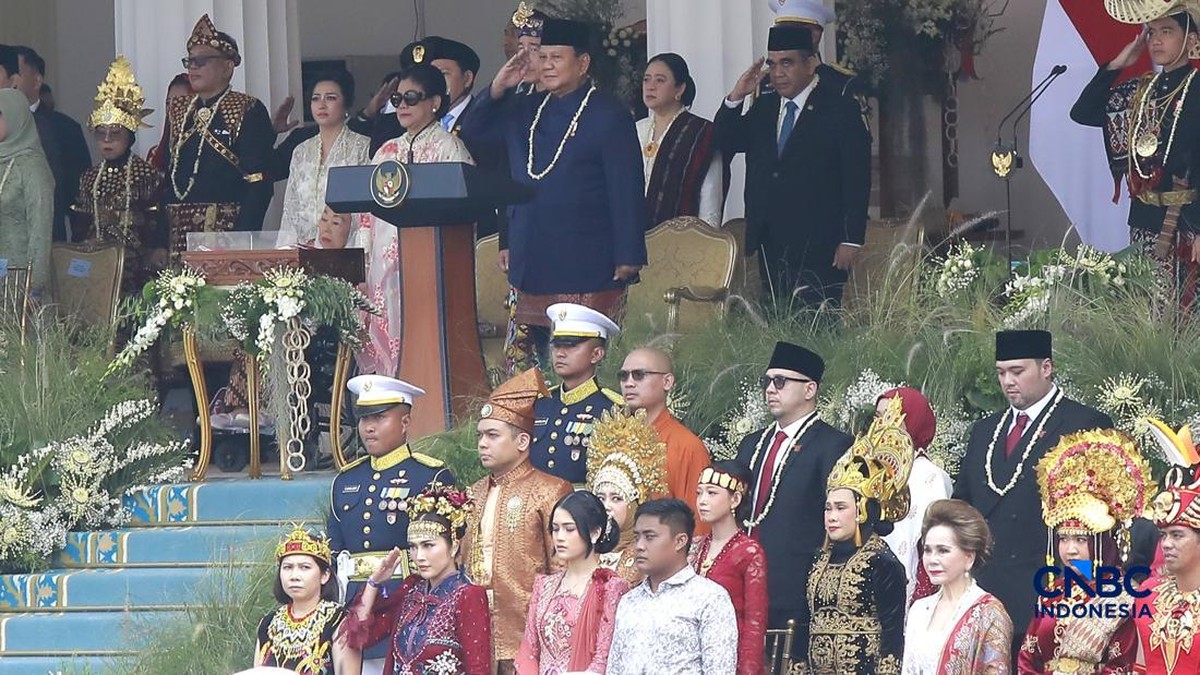 Potret Khidmat Upacara Peringatan HUT RI ke-81 di Istana Merdeka