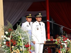 Wawako Palembang Apresiasi Seluruh Petugas Saat Pelaksanaan Upacara HUT RI