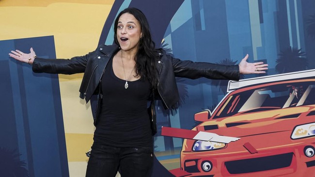 Cast member Michelle Rodriguez attends the 25th Anniversary Celebration Screening of