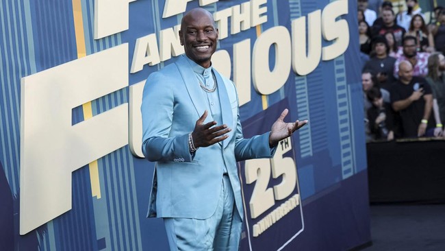 Cast member Tyrese Gibson attends the 25th Anniversary Celebration Screening of