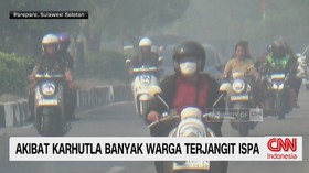 Akibat Karhutla, Banyak Warga Terjangkit ISPA