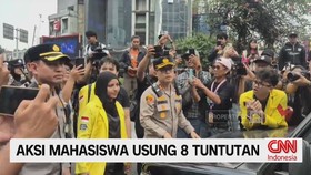 Aksi Mahasiswa Usung 8 Tuntutan
