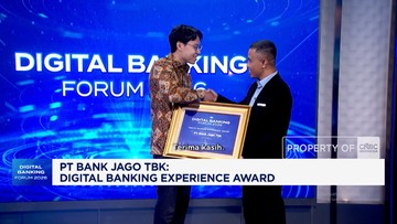 Video: Bank Jago Raih Apresiasi Digital Banking Experience Award