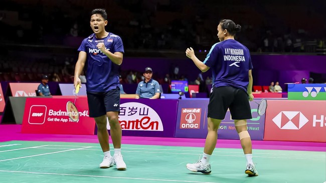Bimo Prasetyo/Arya Nabila Thesya Munggaran lolos ke babak 32 besar Kejuaraan Dunia BWF 2026.