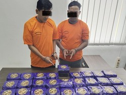 Polisi Gagalkan Pengiriman 27 Kg Sabu Lintas Provinsi di Labusel