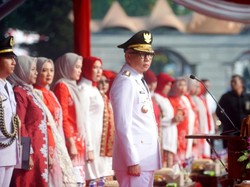 Pimpin Upacara HUT Ke-81 RI, Gubernur Lampung Serukan Kerja Nyata