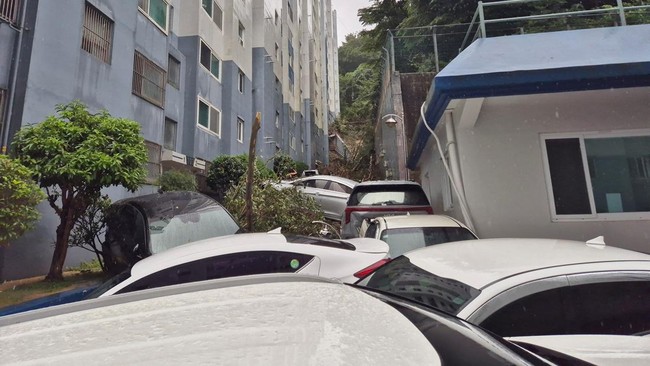 Hujan Lebat dan Tanah longsor Melanda Korea Selatan