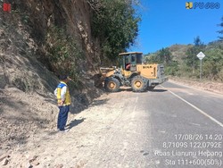 Kementerian PU Buka Jalan hingga Jembatan Terdampak Gempa Flores